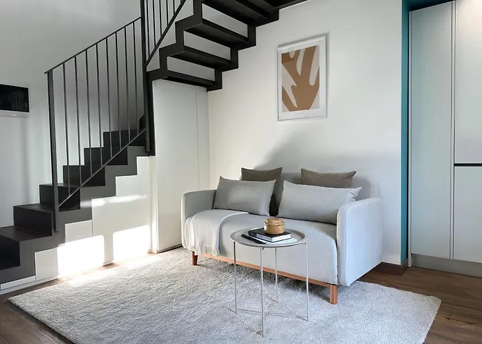 Piazza Vittorio Two-Level Modern Apartment